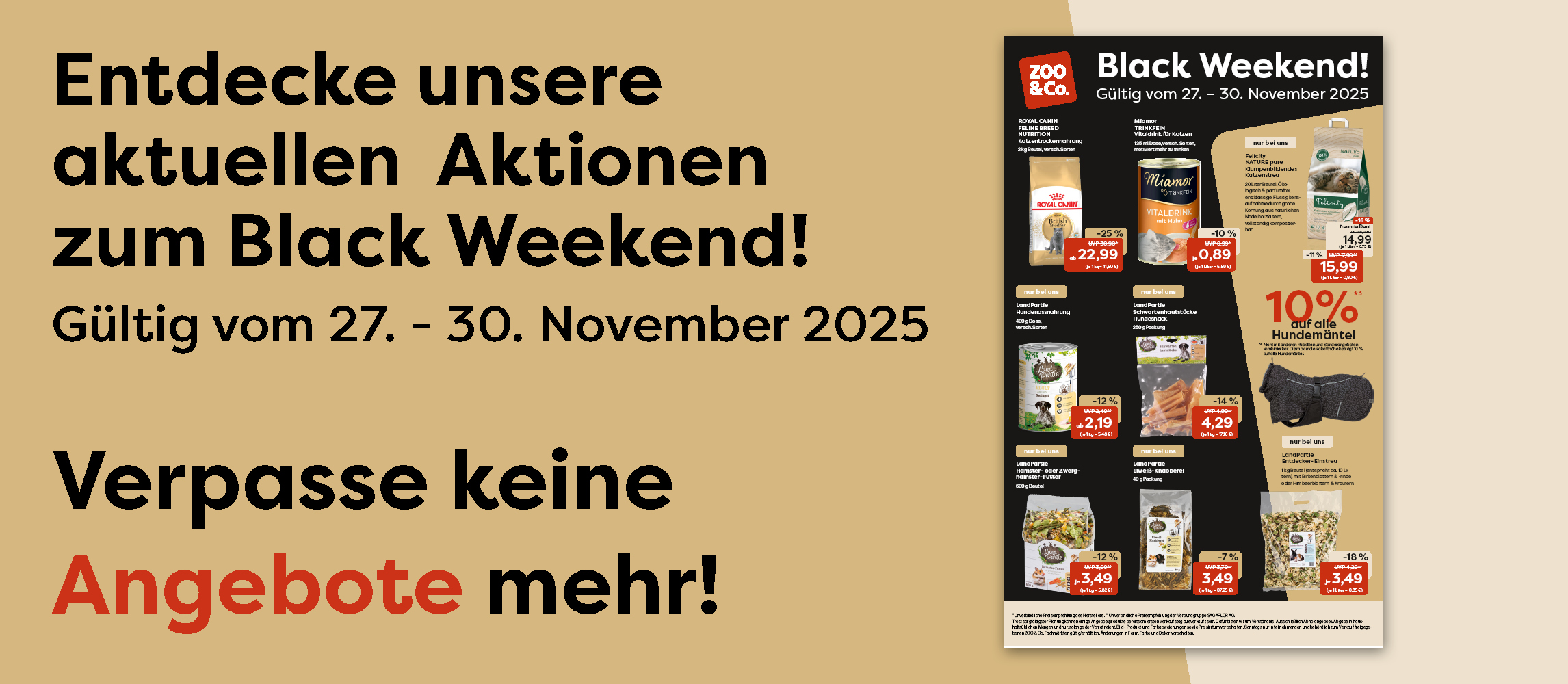 Entdecke unsere Black Week vom 27. - 30.11.2025!